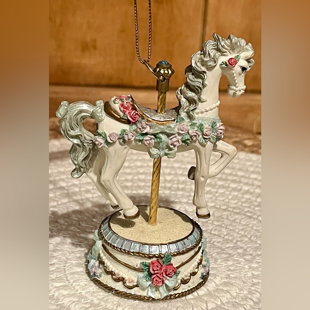 March Birthstone-Vintage Carousel Horse Ornament by Princeton Gallery?